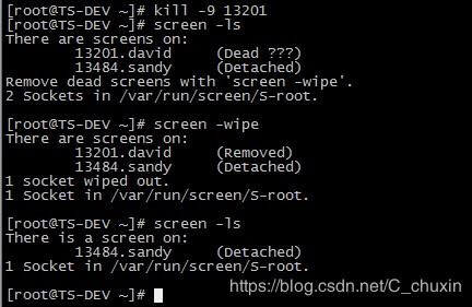《Linux Screen 命令详解---让程序在后台运行》