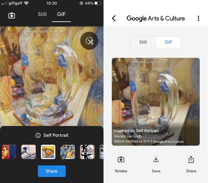 《谷歌 Art Transfer 文化应用程序利用AI将您的照片转变为艺术品》