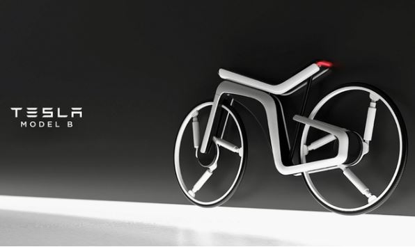《特斯拉概念单车现身：外观设计酷似轿车 适用无人驾驶》