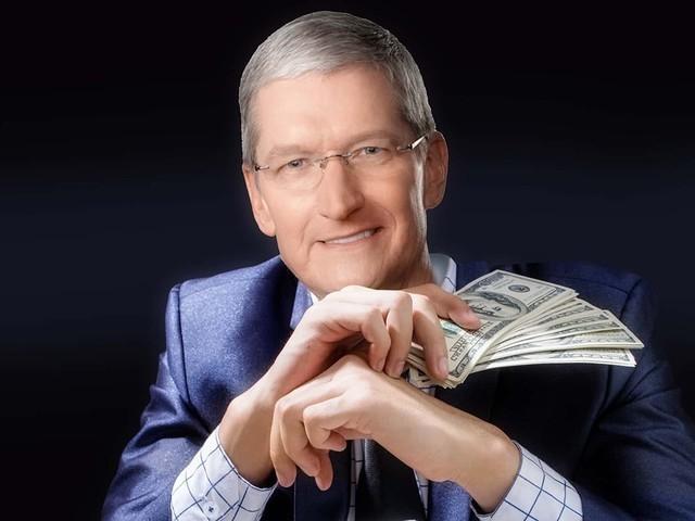 《iPhoneCEO上年薪资超1400万美金 靠打工赚钱完成一个亿个人目标》