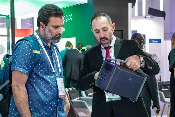 《走入中东地区，正浩EcoFlow 携全新户外电源第一次亮相阿联酋GITEX 2022》